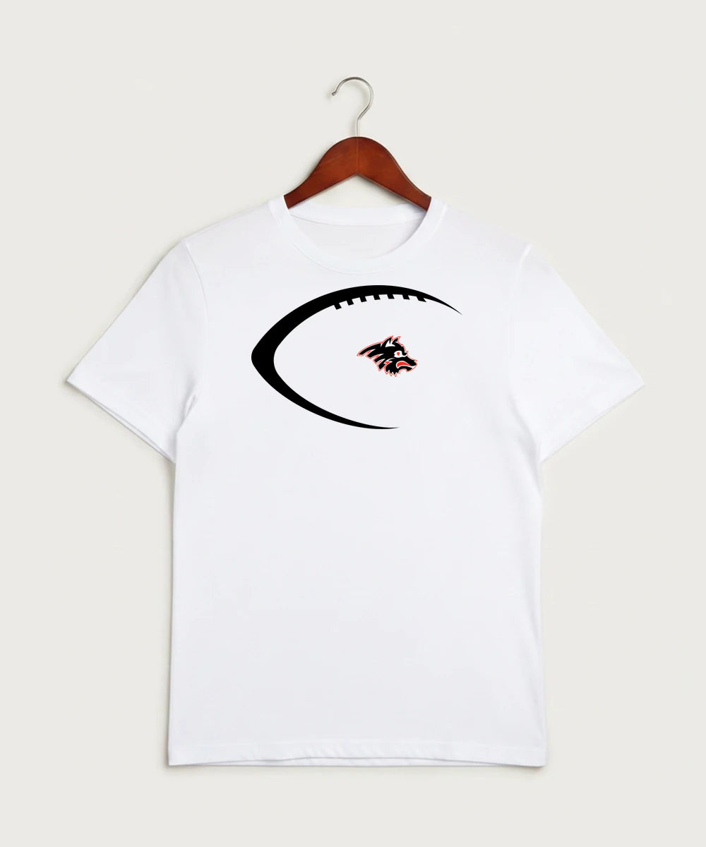 Milaca High School Football (Boys) - White Sport-Tek PosiCharge Competitor Tee. ST350
