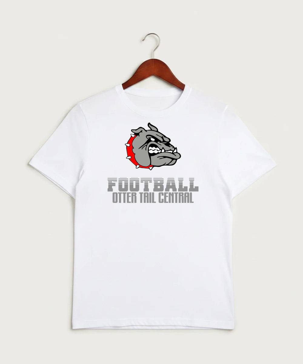Otter Tail Central Football (Boys) - White Sport-Tek PosiCharge Competitor Tee. ST350