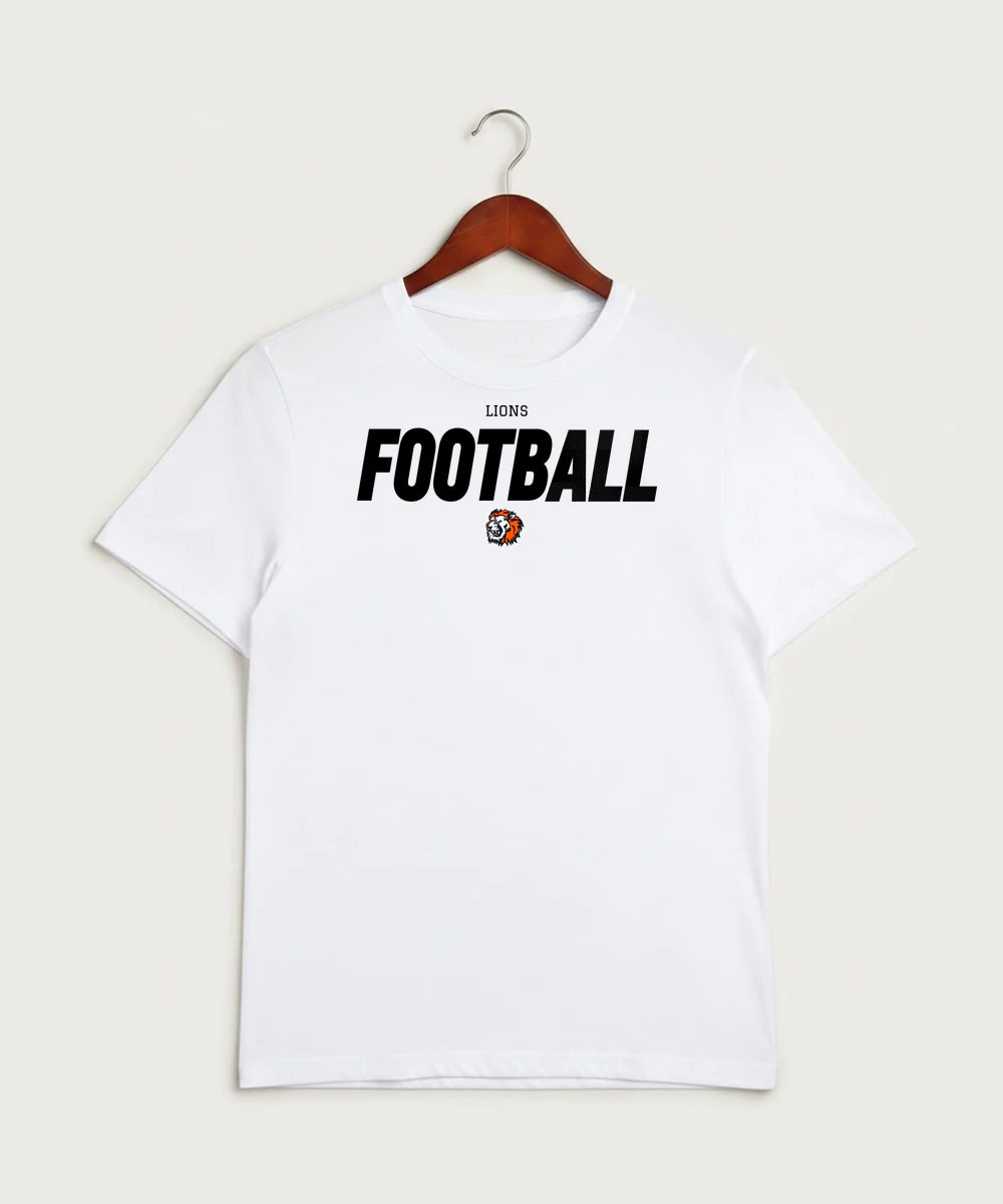 Ogilvie High School Football (Boys) - White Sport-Tek PosiCharge Competitor Tee. ST350
