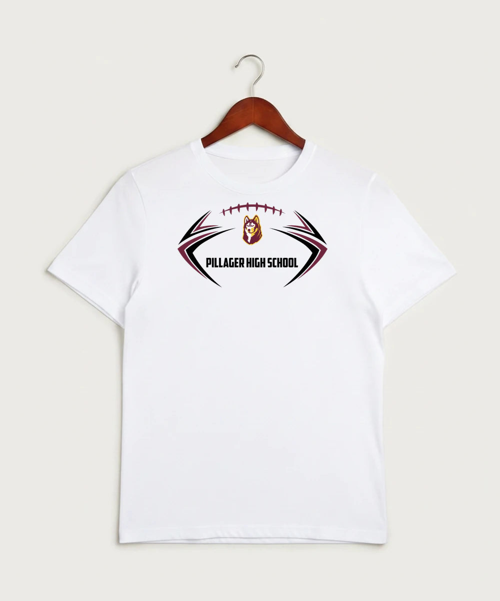 Pillager High School Football (Boys) - White Sport-Tek PosiCharge Competitor Tee. ST350