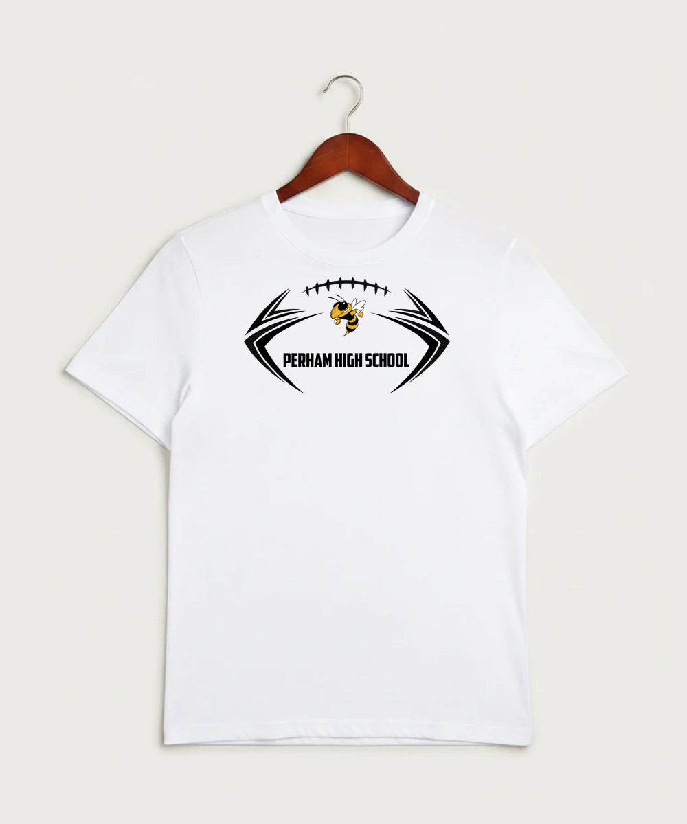 Perham High School Football (Boys) - White Sport-Tek PosiCharge Competitor Tee. ST350