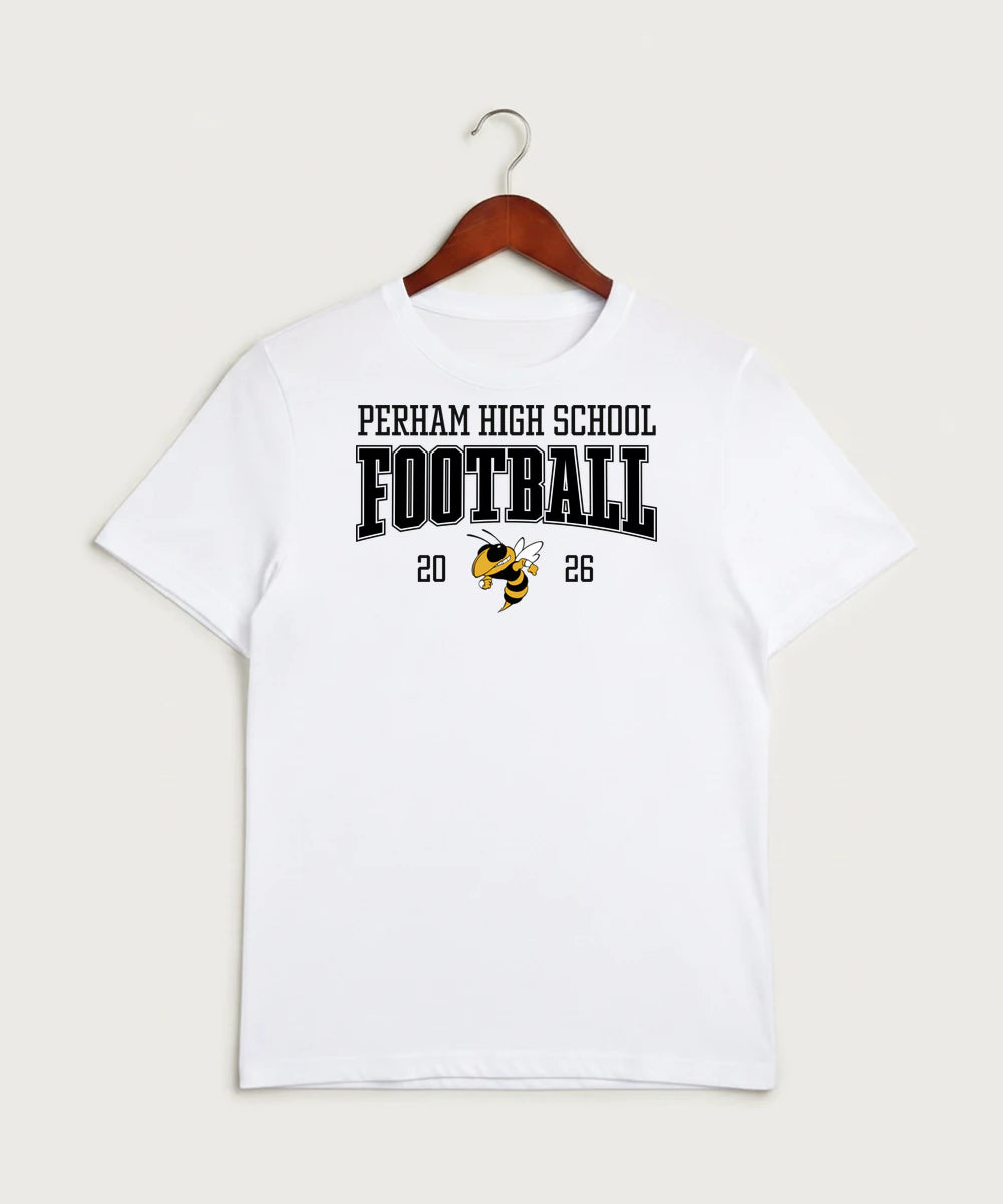 Perham High School Football (Boys) - White Sport-Tek PosiCharge Competitor Tee. ST350