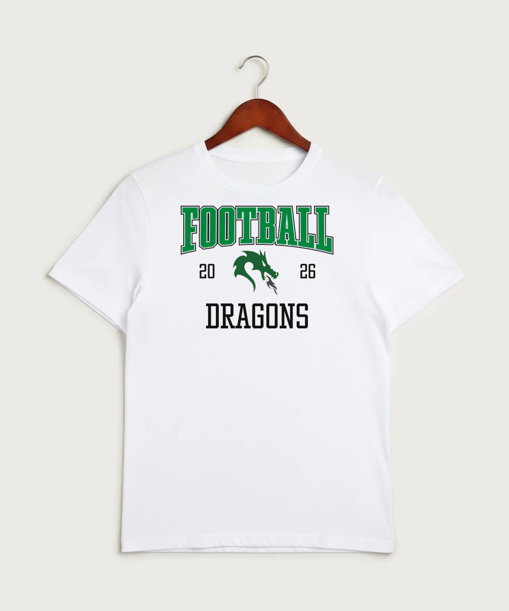 Pine City High School Football (Boys) - White Sport-Tek PosiCharge Competitor Tee. ST350