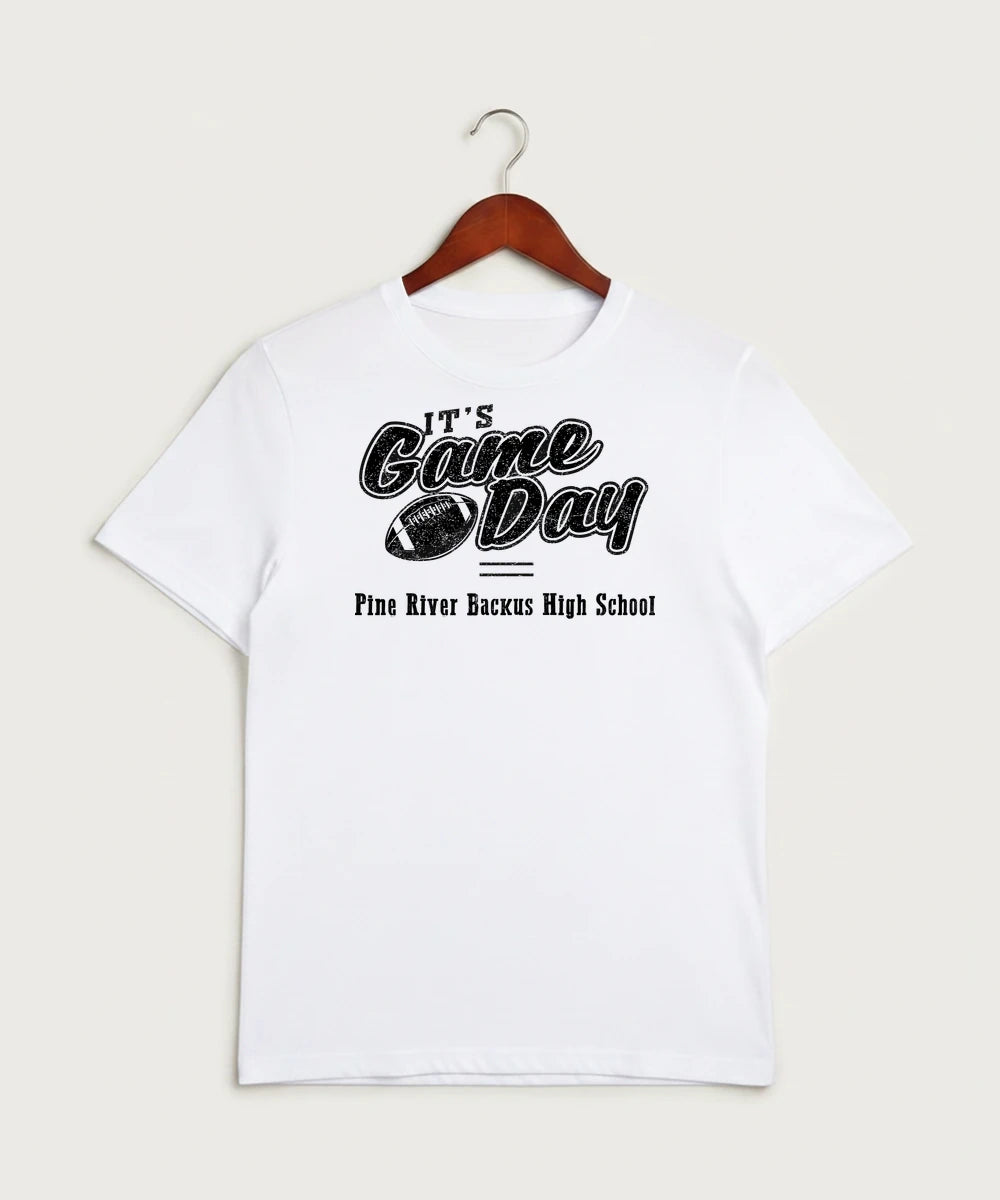 Pine River Backus High School Football (Boys) - White Sport-Tek PosiCharge Competitor Tee. ST350
