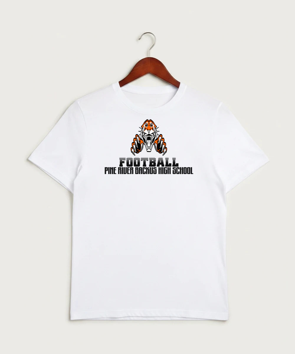 Pine River Backus High School Football (Boys) - White Sport-Tek PosiCharge Competitor Tee. ST350