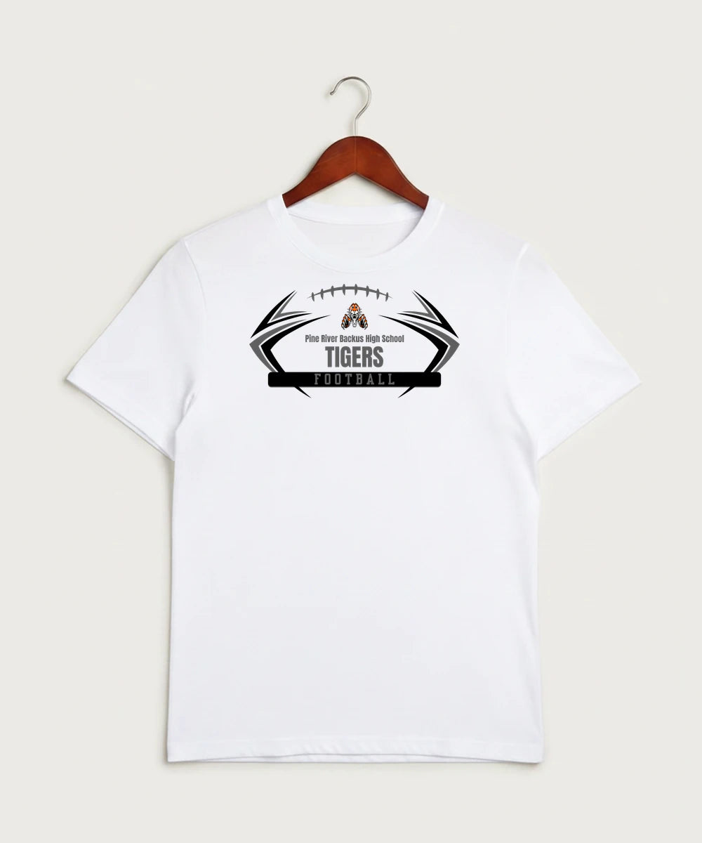 Pine River Backus High School Football (Boys) - White Sport-Tek PosiCharge Competitor Tee. ST350