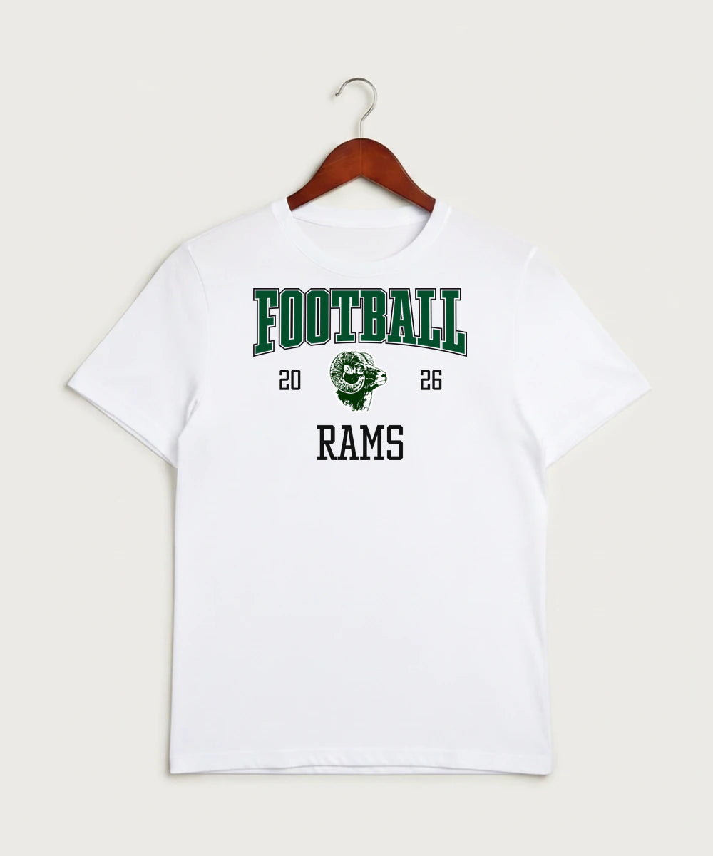 Roseau High School Football (Boys) - White Sport-Tek PosiCharge Competitor Tee. ST350