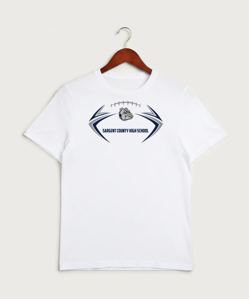 Sargent County High School Football (Boys) - White Sport-Tek PosiCharge Competitor Tee. ST350