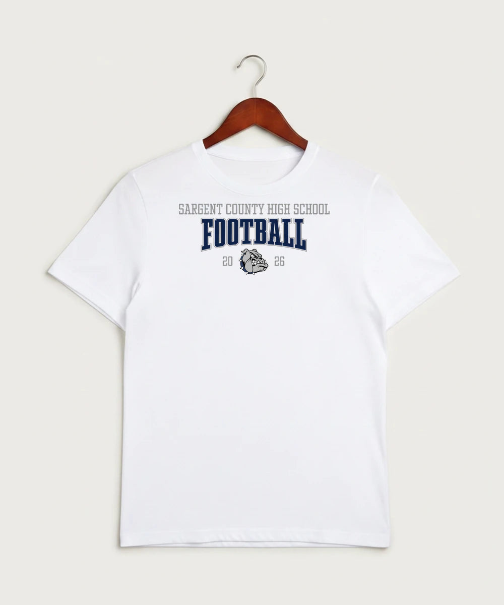 Sargent County High School Football (Boys) - White Sport-Tek PosiCharge Competitor Tee. ST350