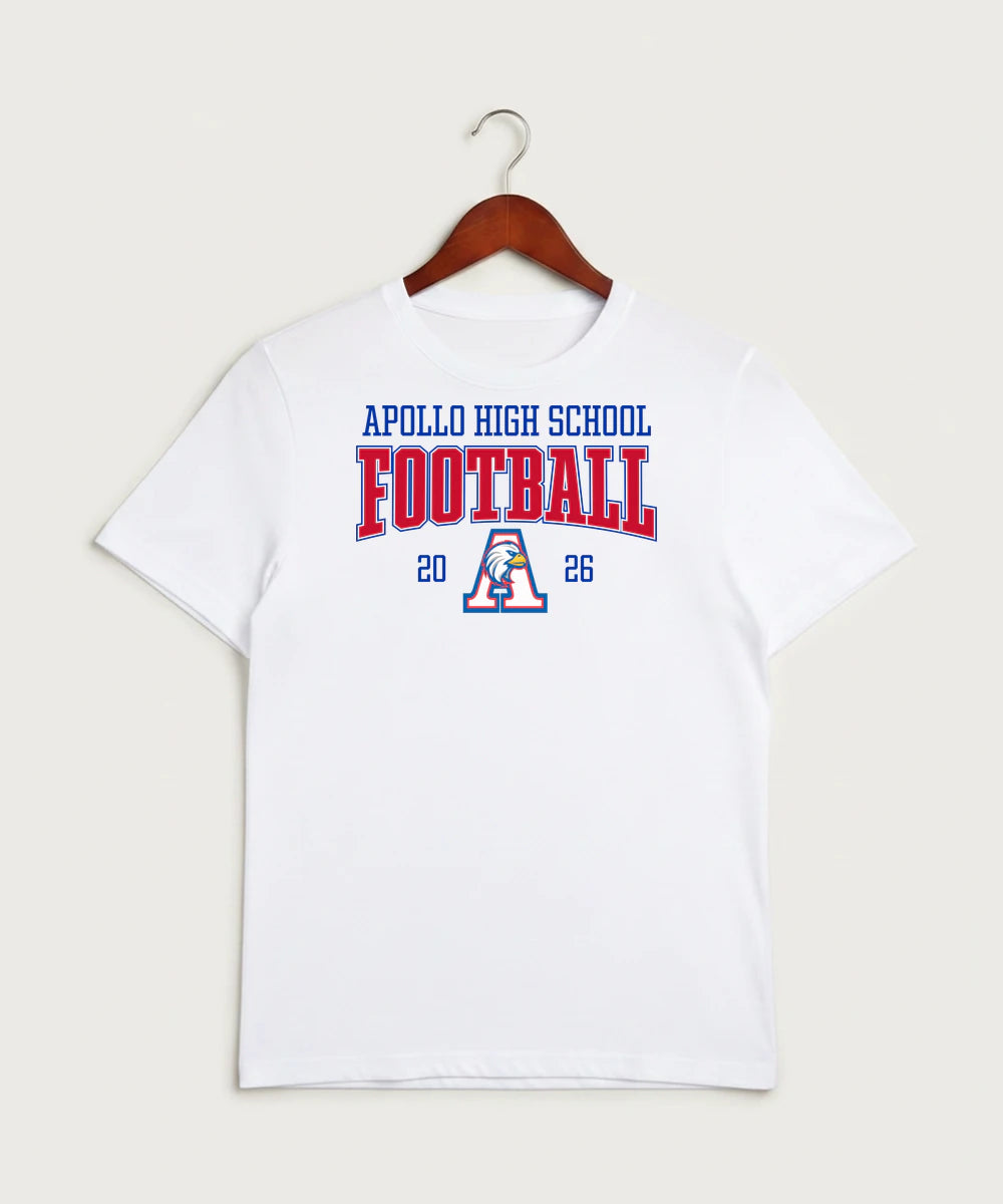Apollo High School Football (Boys) - White Sport-Tek PosiCharge Competitor Tee. ST350