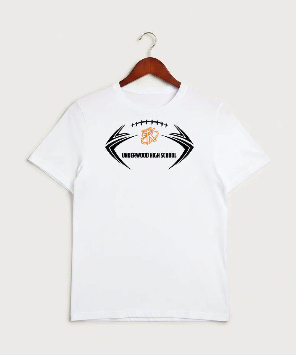 Underwood High School Football (Boys) - White Sport-Tek PosiCharge Competitor Tee. ST350