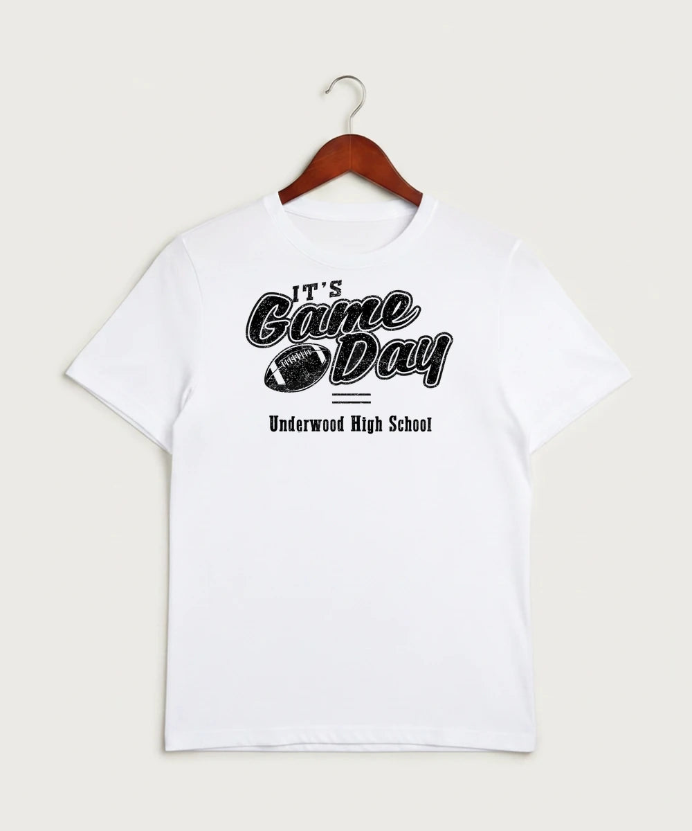 Underwood High School Football (Boys) - White Sport-Tek PosiCharge Competitor Tee. ST350