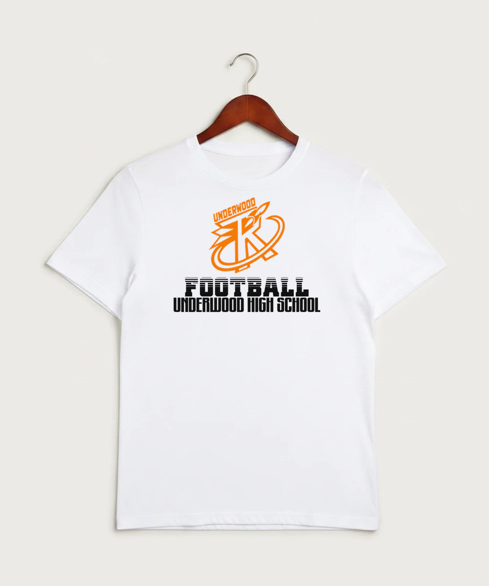 Underwood High School Football (Boys) - White Sport-Tek PosiCharge Competitor Tee. ST350