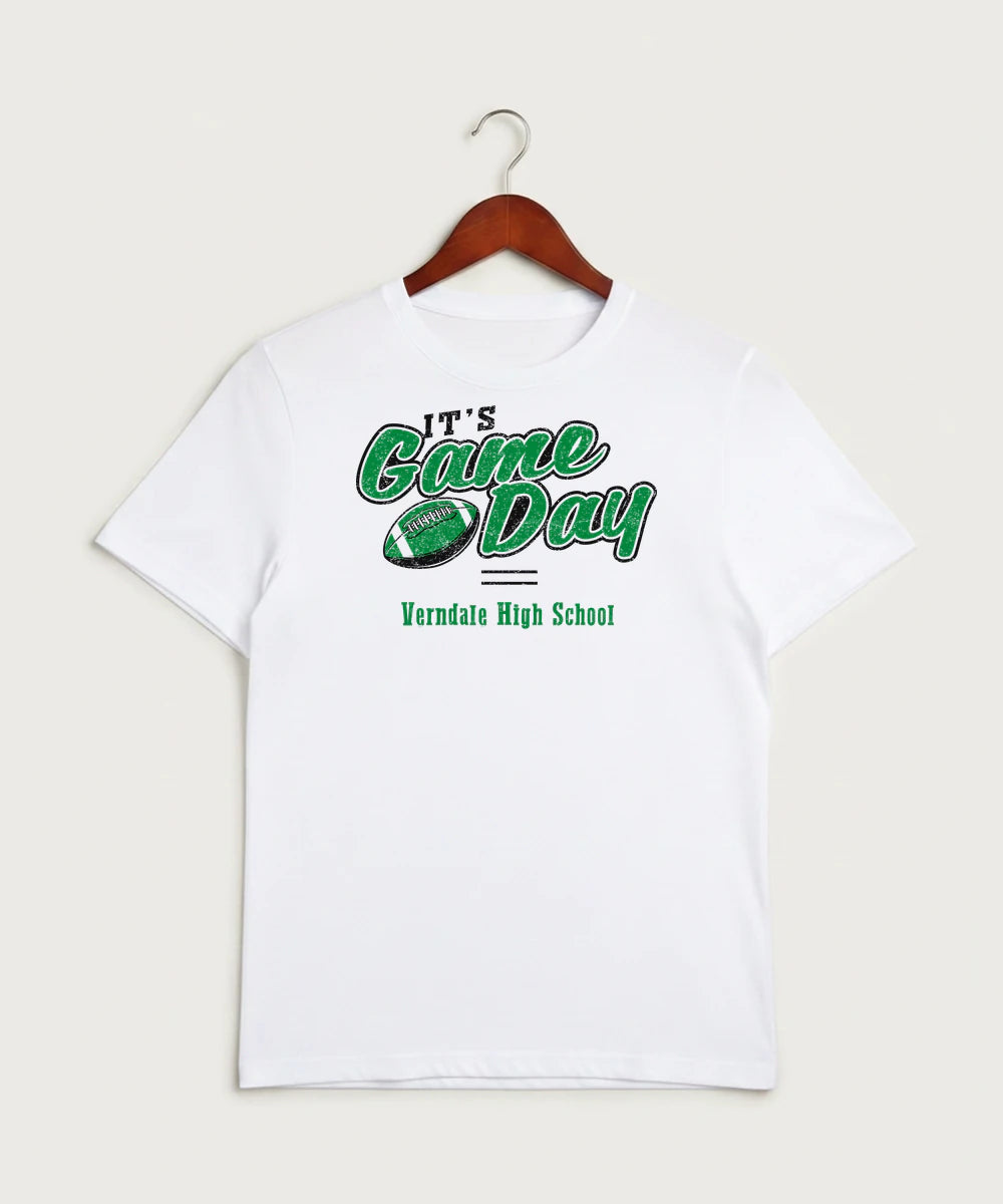 Verndale High School Football (Boys) - White Sport-Tek PosiCharge Competitor Tee. ST350