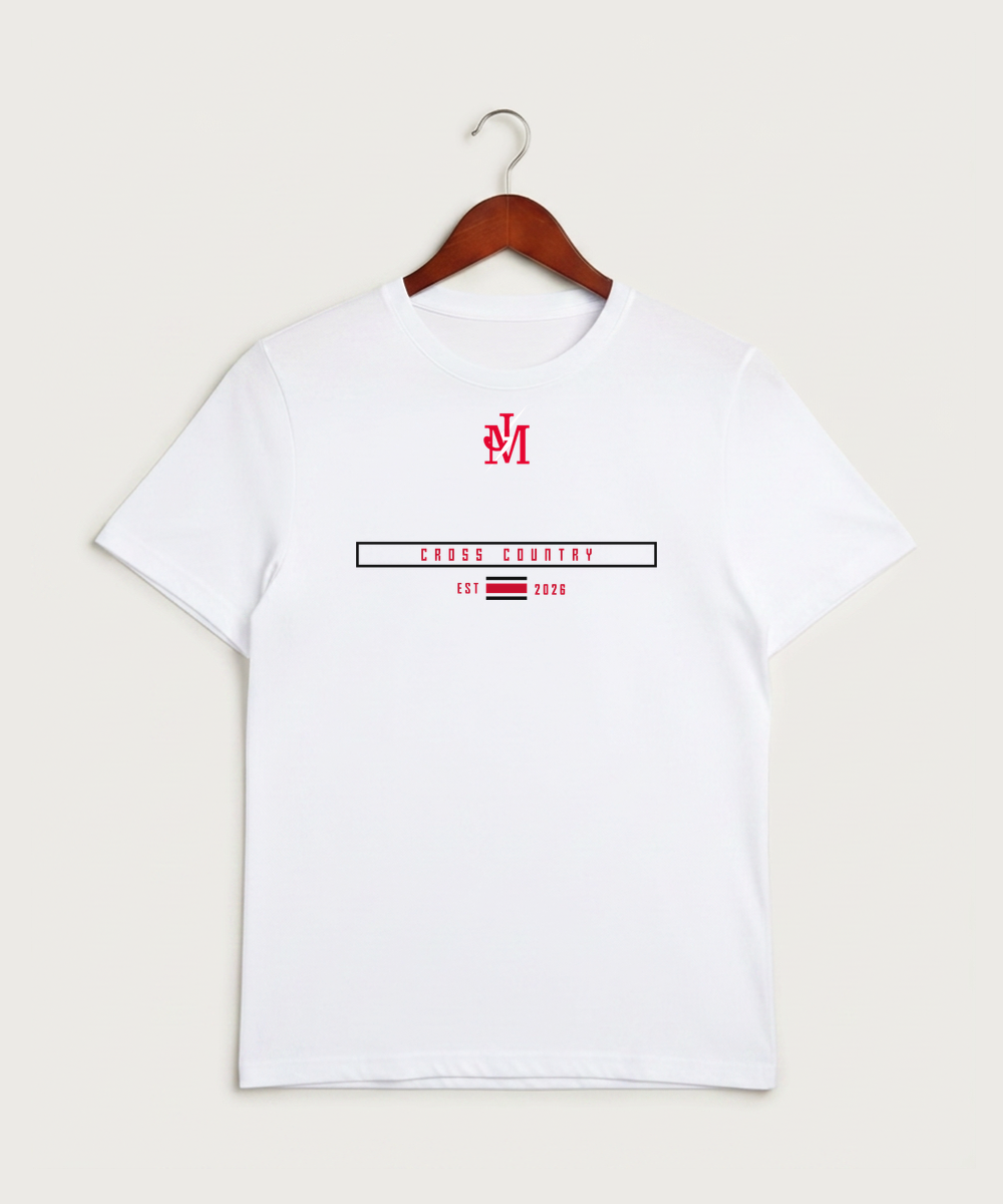 John Marshall High School Cross Country (Coed) - White Sport-Tek PosiCharge Competitor Tee. ST350