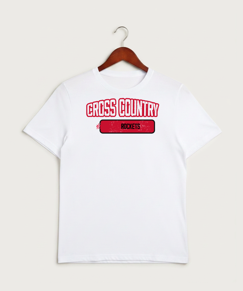 John Marshall High School Cross Country (Coed) - White Sport-Tek PosiCharge Competitor Tee. ST350