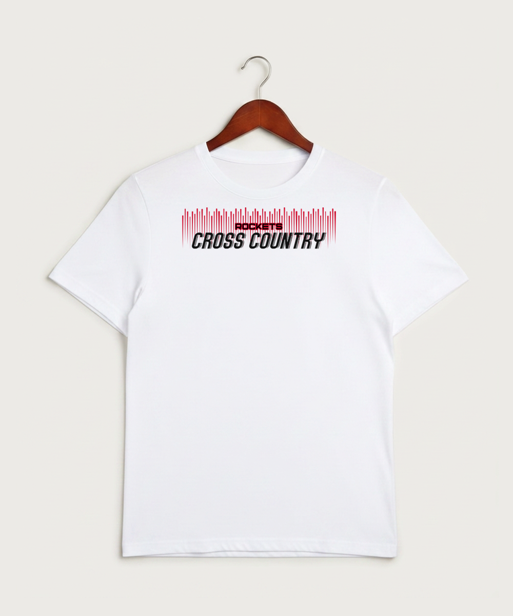 John Marshall High School Cross Country (Coed) - White Sport-Tek PosiCharge Competitor Tee. ST350