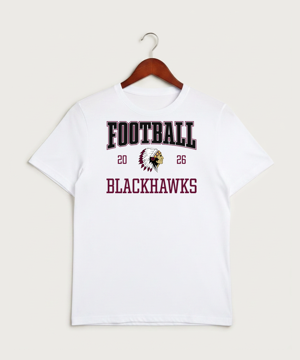 Stockton High School Football - White Sport-Tek PosiCharge Competitor Tee. ST350