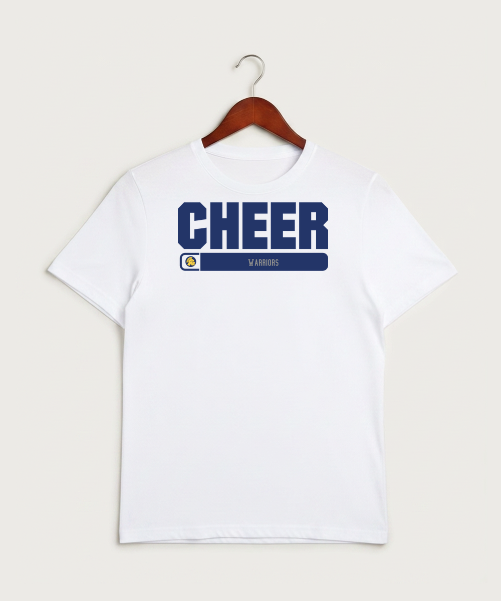 Wausau West High School Cheer - White Sport-Tek PosiCharge Competitor Tee. ST350