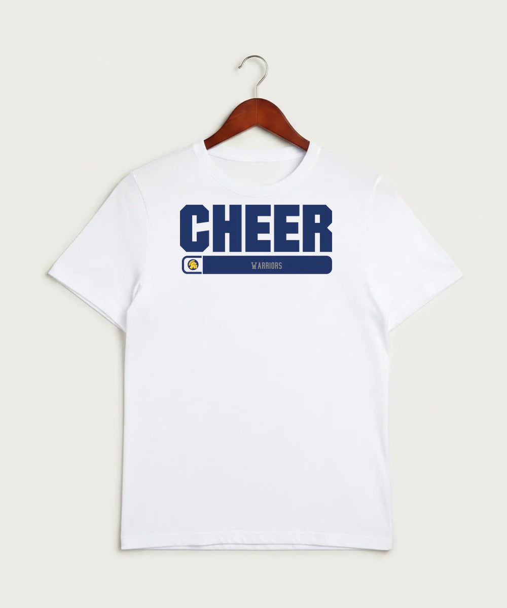 Wausau West High School Cheer - White Sport-Tek PosiCharge Competitor Tee. ST350