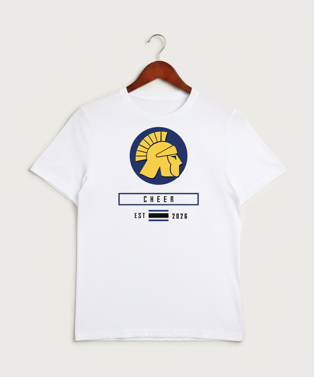 Wausau West High School Cheer - White Sport-Tek PosiCharge Competitor Tee. ST350