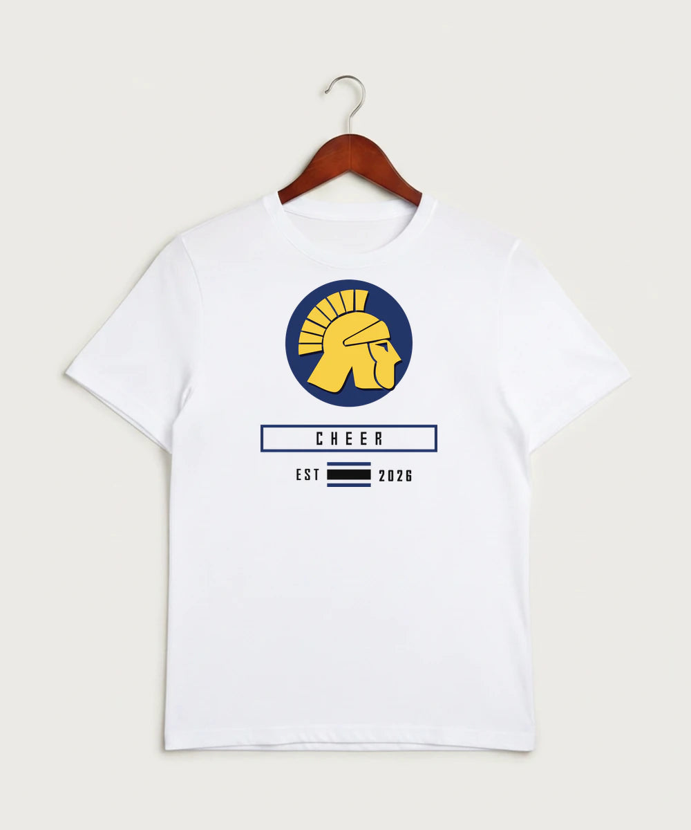 Wausau West High School Cheer - White Sport-Tek PosiCharge Competitor Tee. ST350