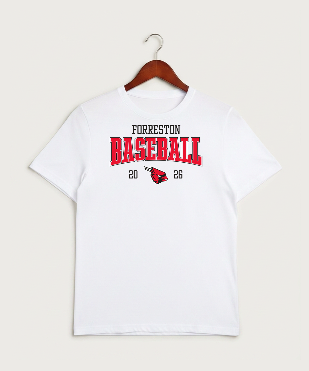 Forreston Baseball - White Sport-Tek PosiCharge Competitor Tee. ST350