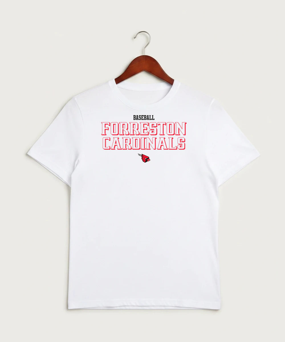 Forreston Baseball - White Sport-Tek PosiCharge Competitor Tee. ST350