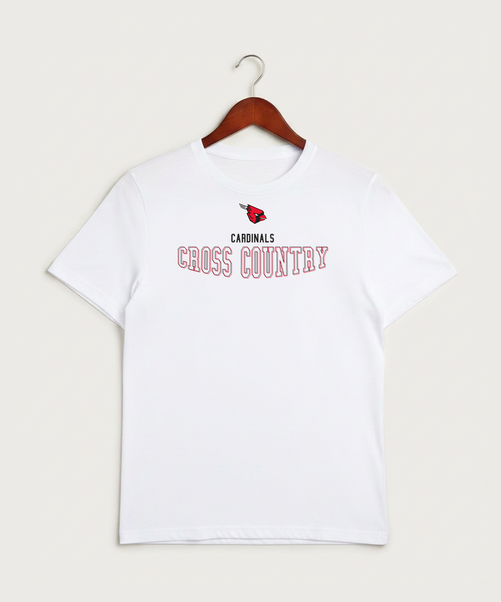Forreston Cross Country - White Sport-Tek PosiCharge Competitor Tee. ST350