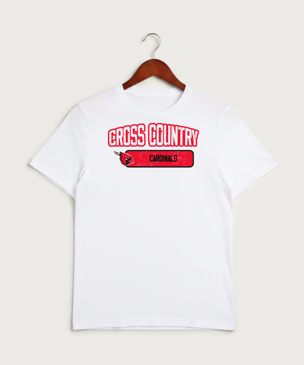 Forreston Cross Country - White Sport-Tek PosiCharge Competitor Tee. ST350