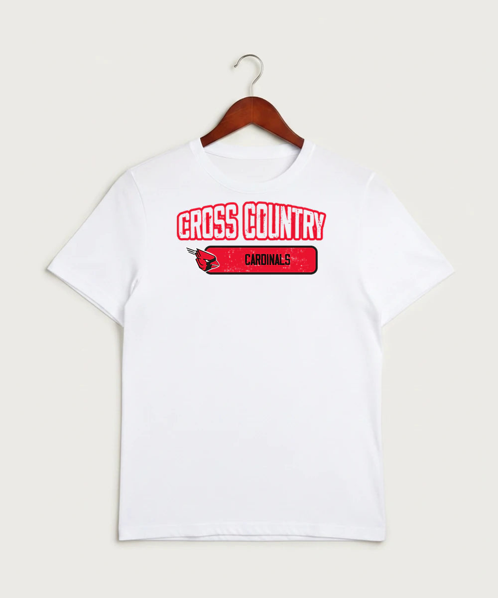 Forreston Cross Country - White Sport-Tek PosiCharge Competitor Tee. ST350