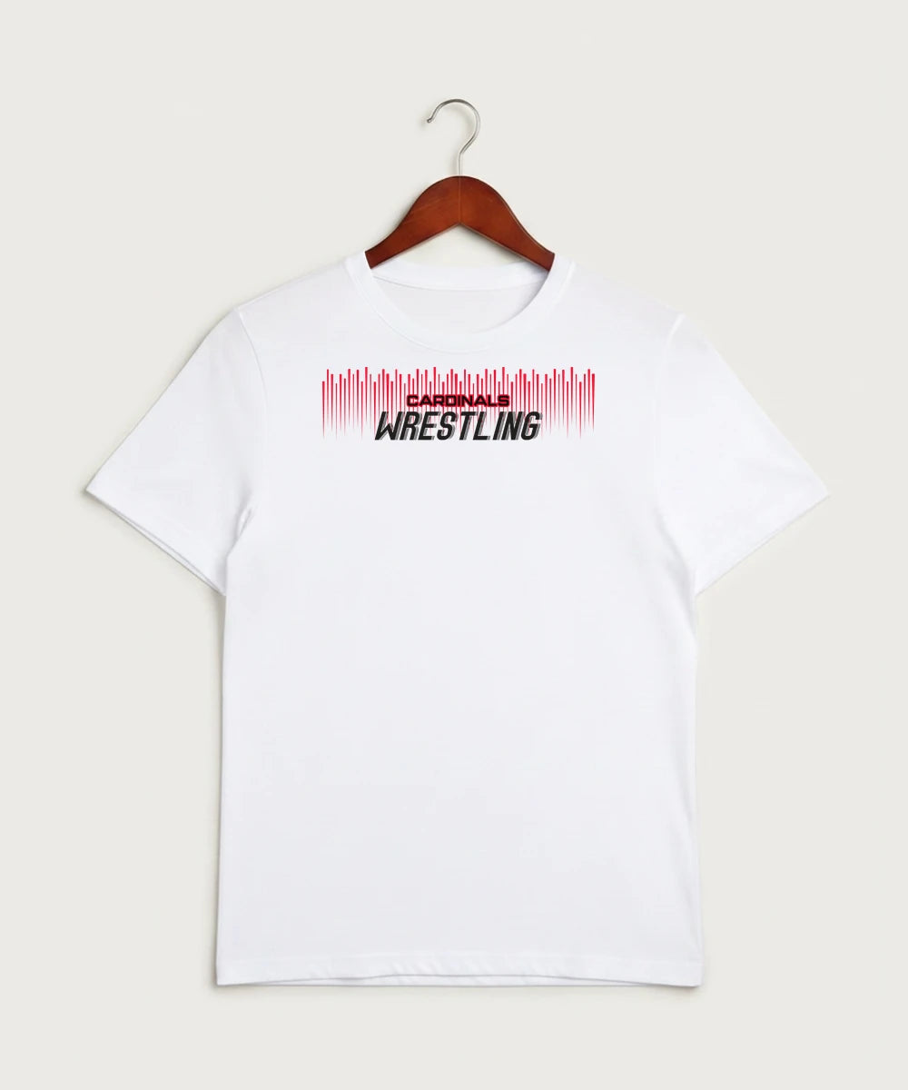 Forreston Wrestling - White Sport-Tek PosiCharge Competitor Tee. ST350
