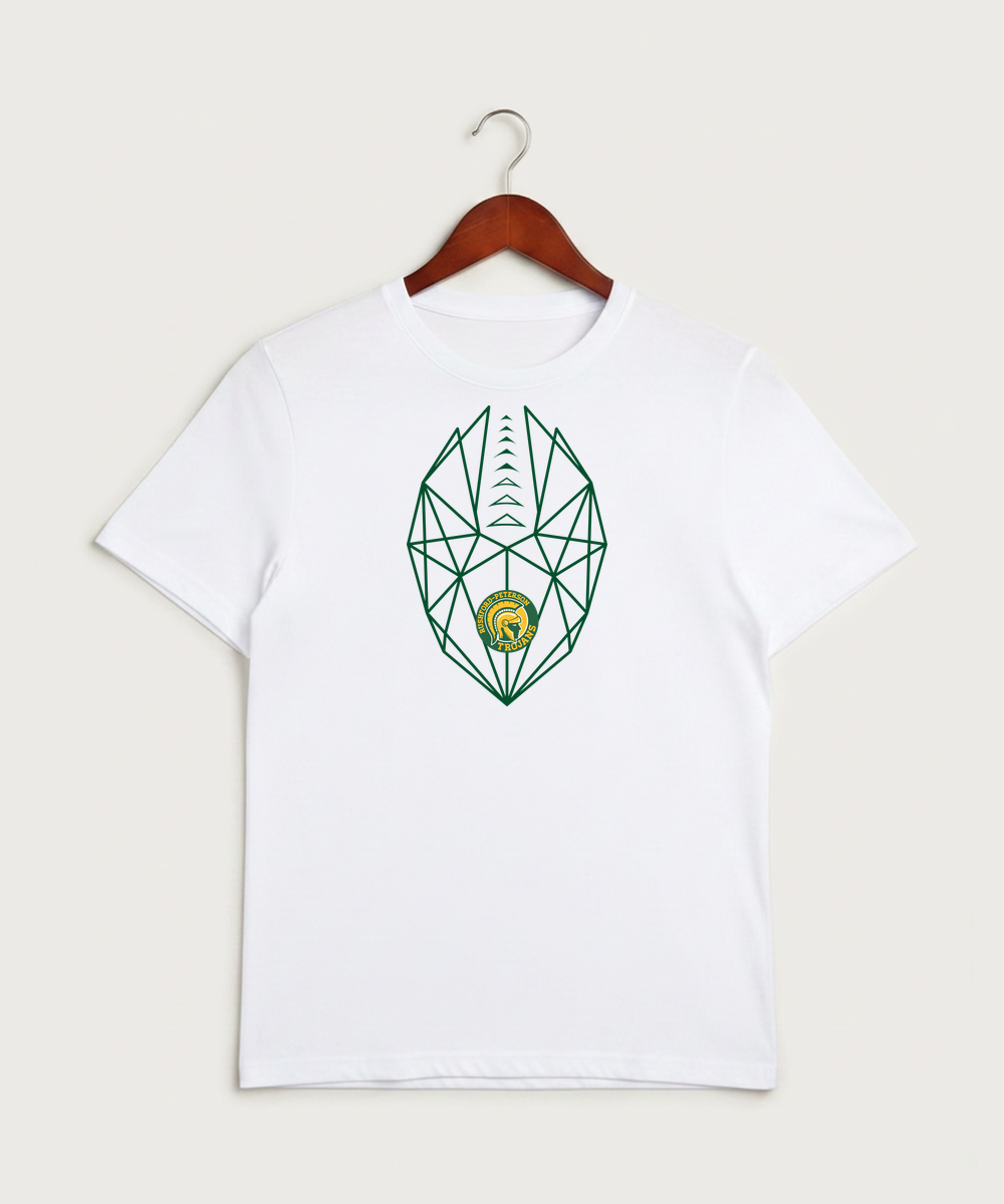Rushford Peterson High School Football (Boys) - White Sport-Tek PosiCharge Competitor Tee. ST350