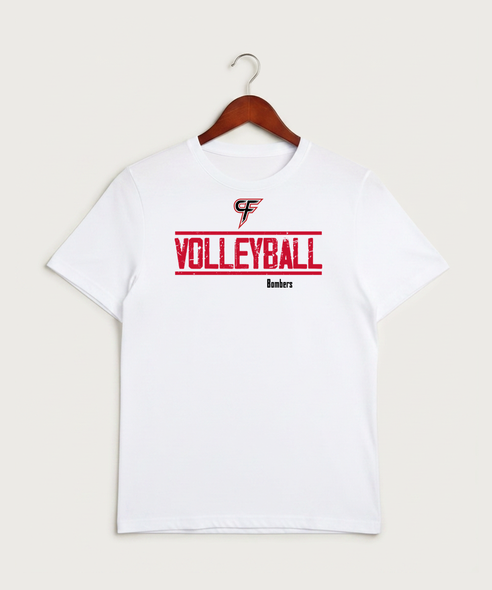 Cannon Falls High School Volleyball (Girls) - White Sport-Tek PosiCharge Competitor Tee. ST350
