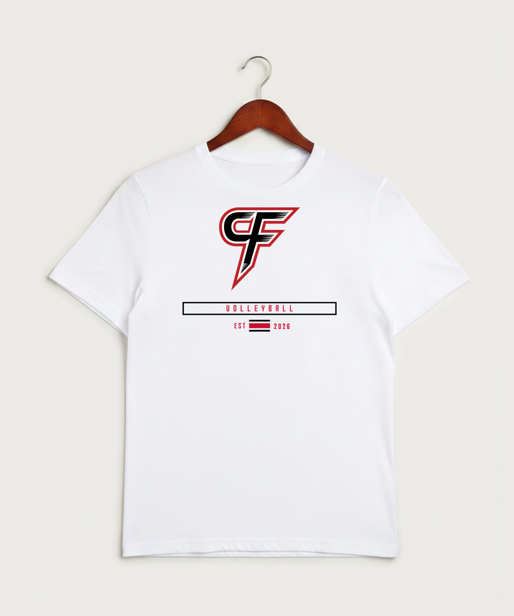 Cannon Falls High School Volleyball (Girls) - White Sport-Tek PosiCharge Competitor Tee. ST350