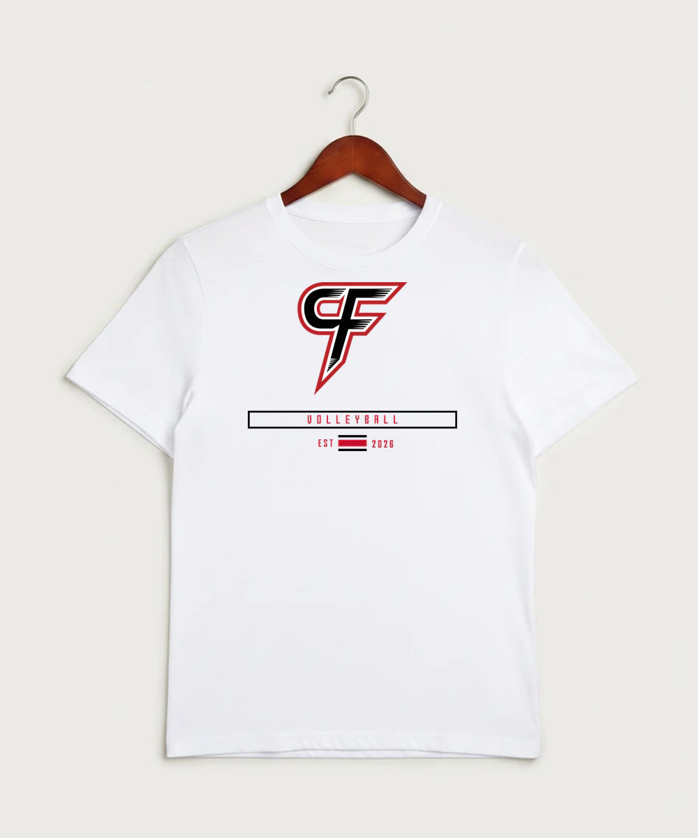 Cannon Falls High School Volleyball (Girls) - White Sport-Tek PosiCharge Competitor Tee. ST350