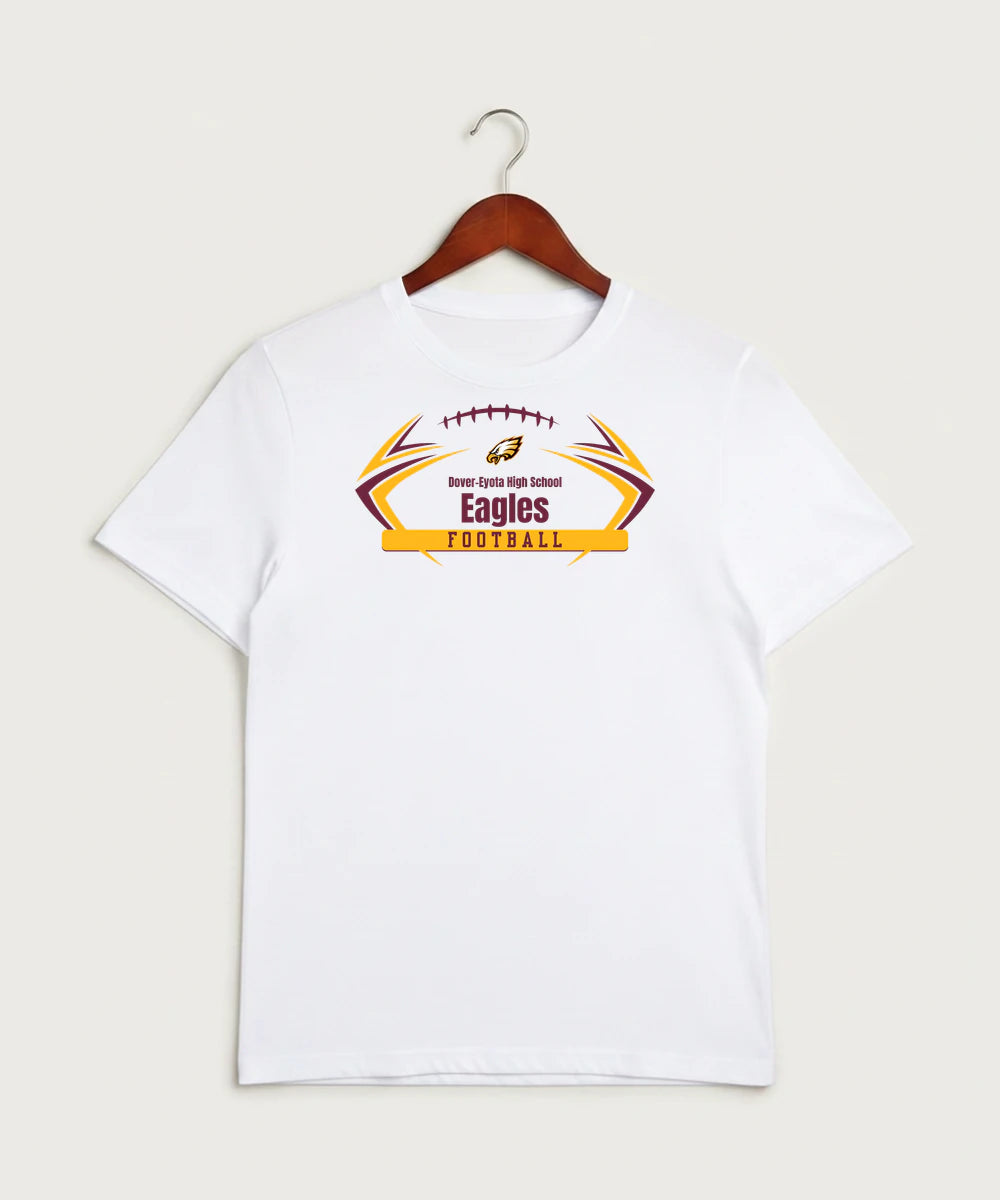Dover-Eyota High School Football (Boys) - White Sport-Tek PosiCharge Competitor Tee. ST350