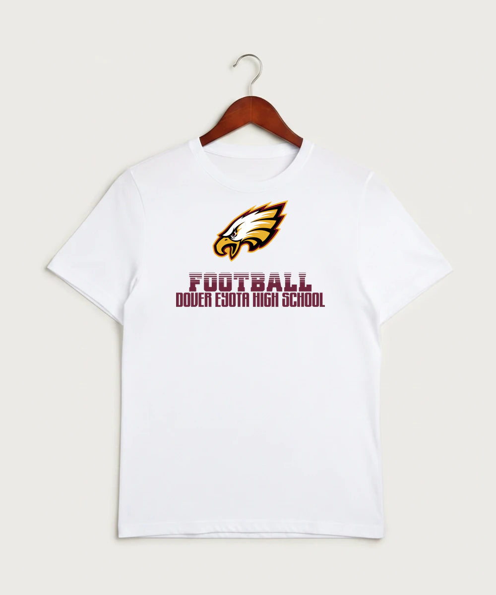 Dover-Eyota High School Football (Boys) - White Sport-Tek PosiCharge Competitor Tee. ST350