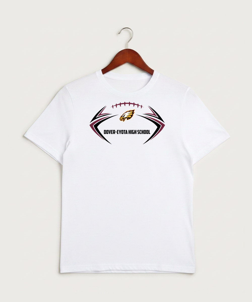 Dover-Eyota High School Football (Boys) - White Sport-Tek PosiCharge Competitor Tee. ST350