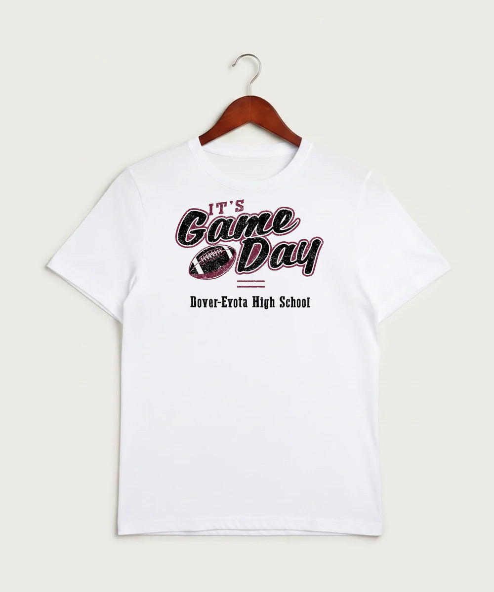 Dover-Eyota High School Football (Boys) - White Sport-Tek PosiCharge Competitor Tee. ST350