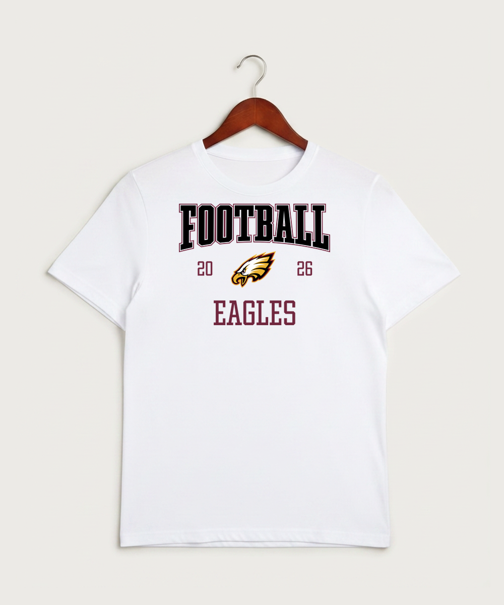 Dover-Eyota High School Football (Boys) - White Sport-Tek PosiCharge Competitor Tee. ST350