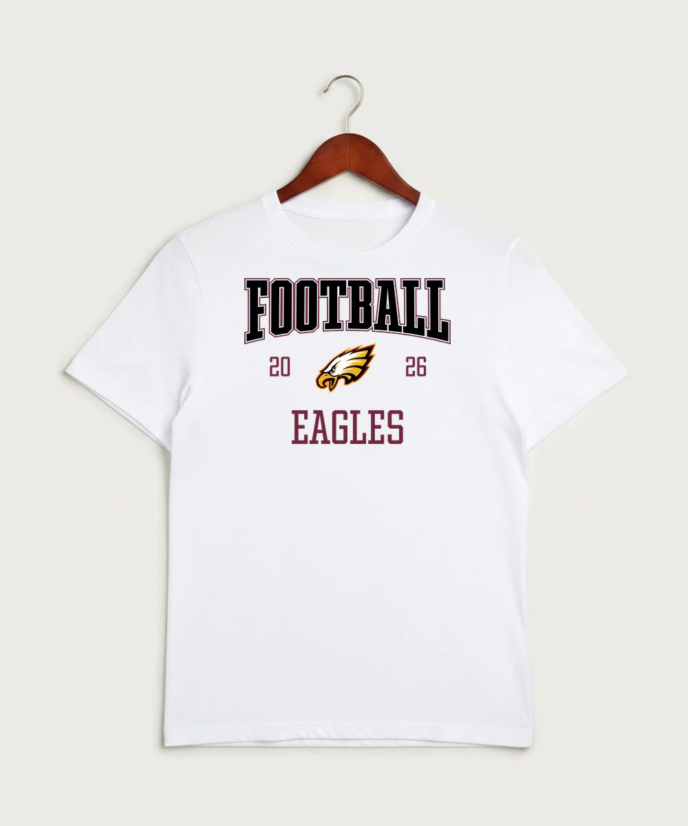 Dover-Eyota High School Football (Boys) - White Sport-Tek PosiCharge Competitor Tee. ST350
