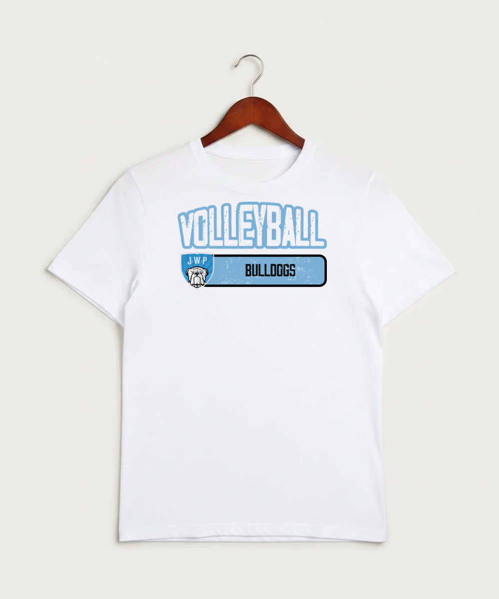 Janesville Waldorf Pemberton Volleyball (Girls) - White Sport-Tek PosiCharge Competitor Tee. ST350