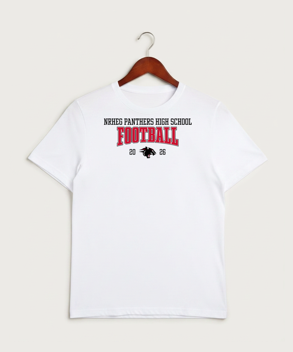 Nrheg Panthers High School Football (Boys) - White Sport-Tek PosiCharge Competitor Tee. ST350
