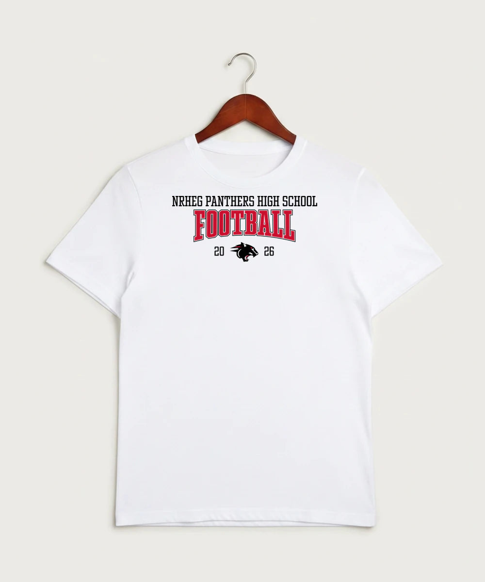 Nrheg Panthers High School Football (Boys) - White Sport-Tek PosiCharge Competitor Tee. ST350