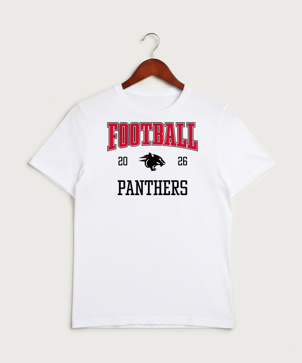 Nrheg Panthers High School Football (Boys) - White Sport-Tek PosiCharge Competitor Tee. ST350