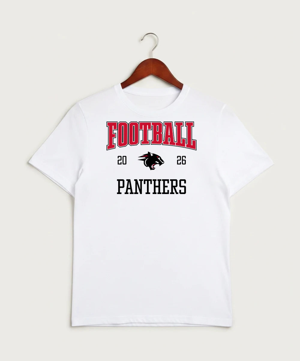 Nrheg Panthers High School Football (Boys) - White Sport-Tek PosiCharge Competitor Tee. ST350