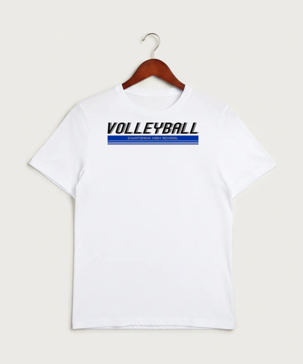 Owatonna High School Volleyball (Girls) - White Sport-Tek PosiCharge Competitor Tee. ST350