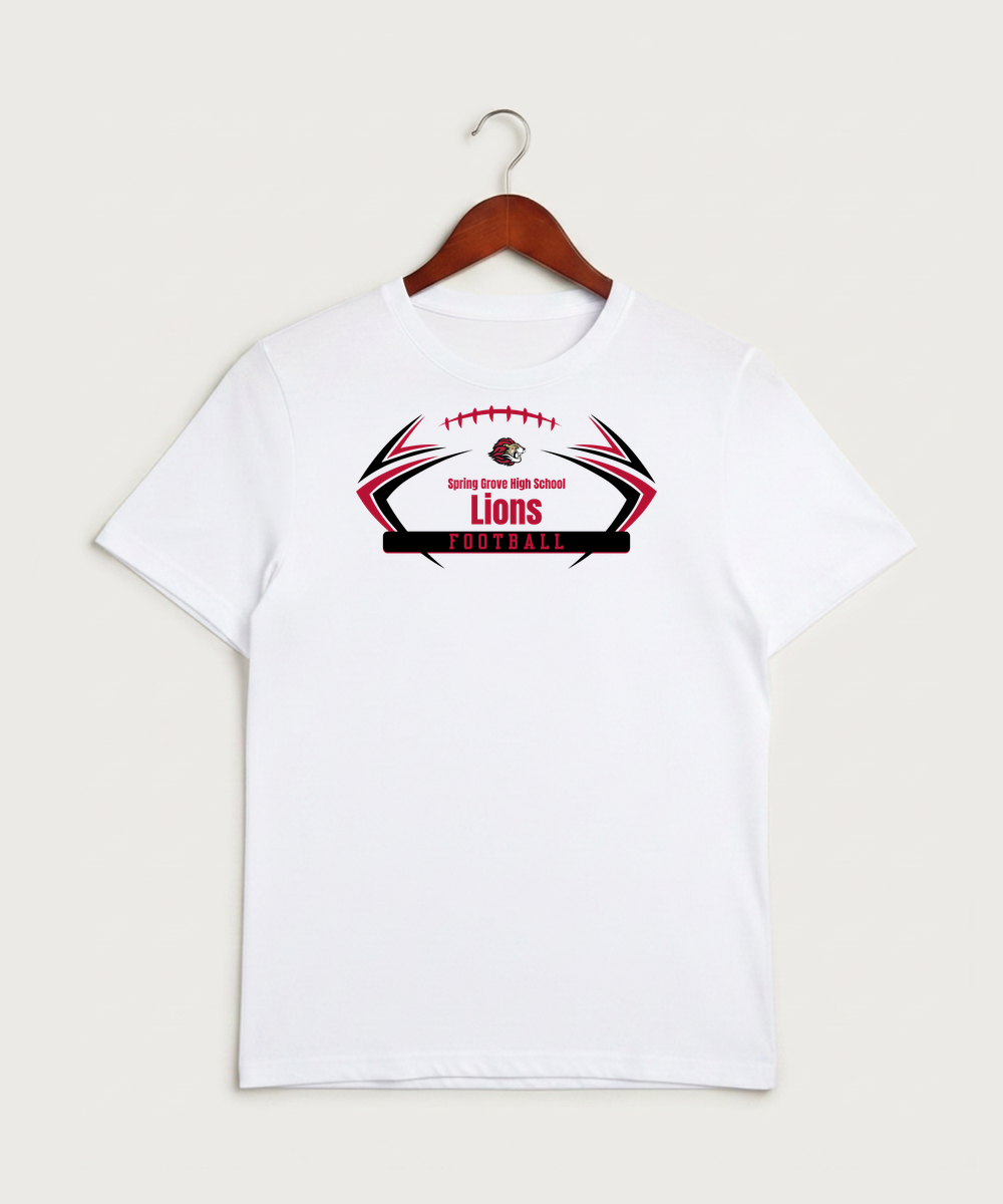 Spring Grove High School Football (Boys) - White Sport-Tek PosiCharge Competitor Tee. ST350