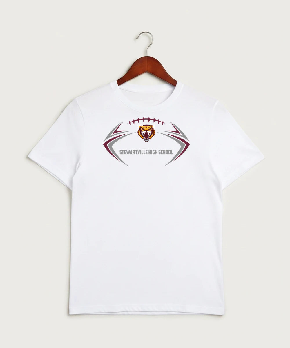 Stewartville High School Football (Boys) - White Sport-Tek PosiCharge Competitor Tee. ST350